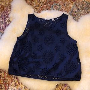 JACK WILLS lace crop top